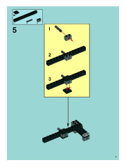 LEGO 7713 instructions page 5 – build guide