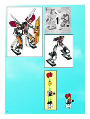 LEGO 7714 instructions page 2 – build guide