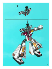 LEGO 7714 instructions page 21 – build guide