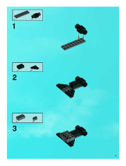 LEGO 7714 instructions page 3 – build guide