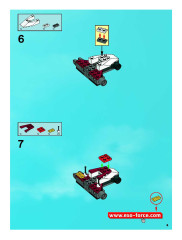 LEGO 7714 instructions page 5 – build guide