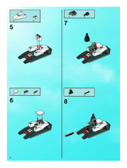 LEGO 7714 instructions page 8 – build guide