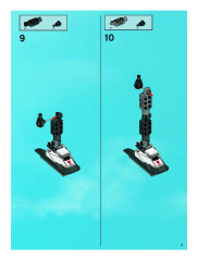 LEGO 7714 instructions page 9 – build guide