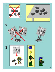 LEGO 7721 instructions page 3 – build guide