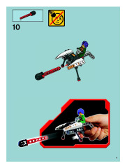 LEGO 7721 instructions page 9 – build guide