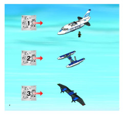 LEGO 7723 instructions page 2 – build guide