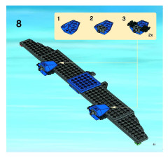 LEGO 7723 instructions page 61 – build guide