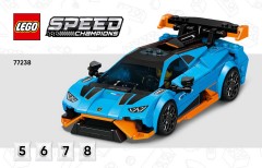 LEGO 77238 instructions page 1 – build guide