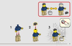 LEGO 77238 instructions page 3 – build guide