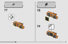 LEGO 77238 instructions page 65 – build guide