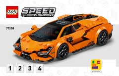 LEGO 77238 instructions page 1 – build guide
