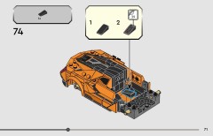 LEGO 77238 instructions page 71 – build guide