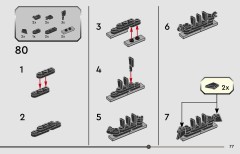 LEGO 77240 instructions page 77 – build guide