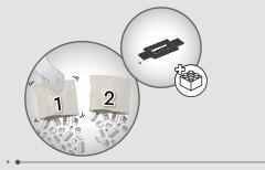 LEGO 77242 instructions page 6 – build guide