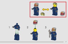 LEGO 77243 instructions page 7 – build guide