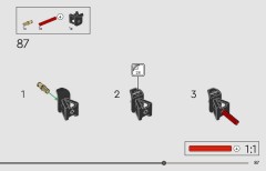 LEGO 77243 instructions page 87 – build guide