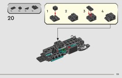 LEGO 77244 instructions page 23 – build guide