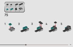 LEGO 77244 instructions page 71 – build guide