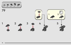 LEGO 77244 instructions page 76 – build guide