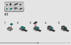 LEGO 77244 instructions page 81 – build guide
