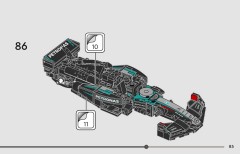 LEGO 77244 instructions page 85 – build guide