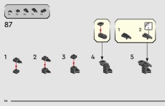 LEGO 77244 instructions page 86 – build guide