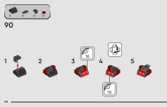 LEGO 77244 instructions page 90 – build guide