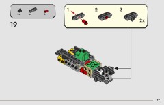 LEGO 77245 instructions page 19 – build guide