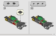 LEGO 77245 instructions page 21 – build guide