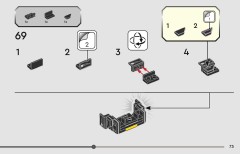 LEGO 77245 instructions page 73 – build guide