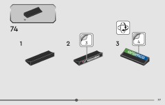LEGO 77245 instructions page 77 – build guide