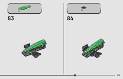 LEGO 77245 instructions page 85 – build guide