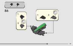 LEGO 77245 instructions page 87 – build guide
