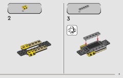 LEGO 77245 instructions page 9 – build guide