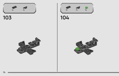 LEGO 77247 instructions page 74 – build guide