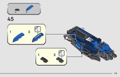 LEGO 77249 instructions page 45 – build guide