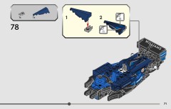 LEGO 77249 instructions page 71 – build guide