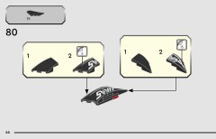 LEGO 77250 instructions page 66 – build guide