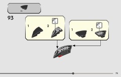 LEGO 77250 instructions page 75 – build guide