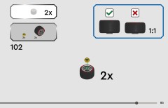 LEGO 77250 instructions page 85 – build guide