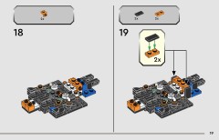 LEGO 77251 instructions page 19 – build guide