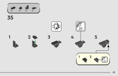 LEGO 77251 instructions page 33 – build guide