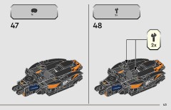 LEGO 77251 instructions page 43 – build guide