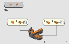 LEGO 77251 instructions page 77 – build guide