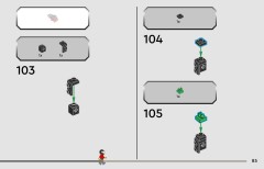 LEGO 77254 instructions page 85 – build guide
