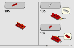 LEGO 77255 instructions page 85 – build guide