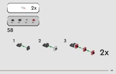 LEGO 77256 instructions page 65 – build guide