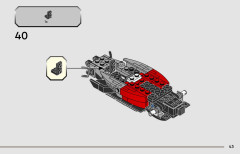 LEGO 77259 instructions page 43 – build guide