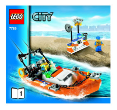 LEGO 7726 instructions page 1 – build guide