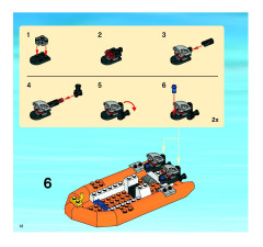 LEGO 7726 instructions page 12 – build guide